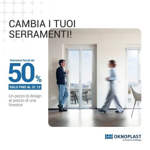 Oknoplast Bonus Infissi 2024Lo sapevi che con il BONUS INFISSI&#8230;